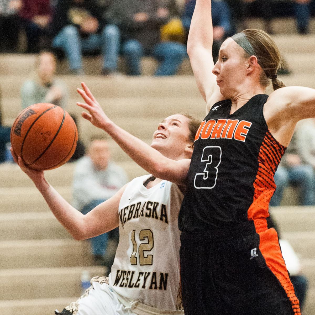 Photos Doane vs. Nebraska Wesleyan women's basketball
