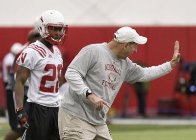 Nebraska Spring Football Practice, 3.8.14 (copy) (copy)