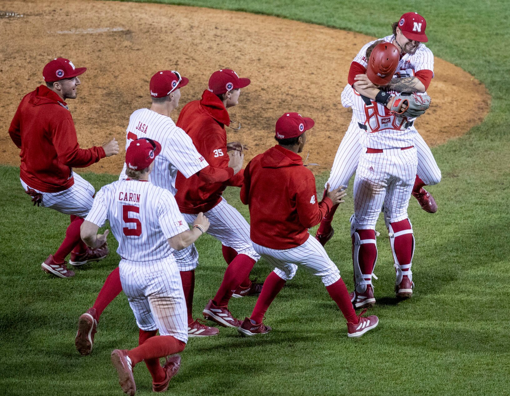 Brockett throws Nebraska's first nohitter since 1954