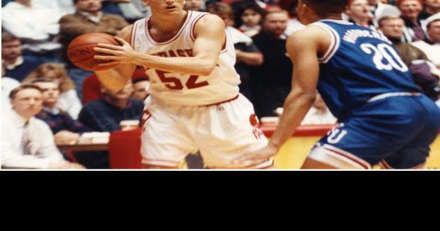 Piatkowski avec le maillot de Nebraska