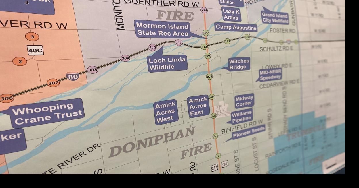 Dispatchers have to be familiar with neighborhoods, areas and landmarks in Hall County