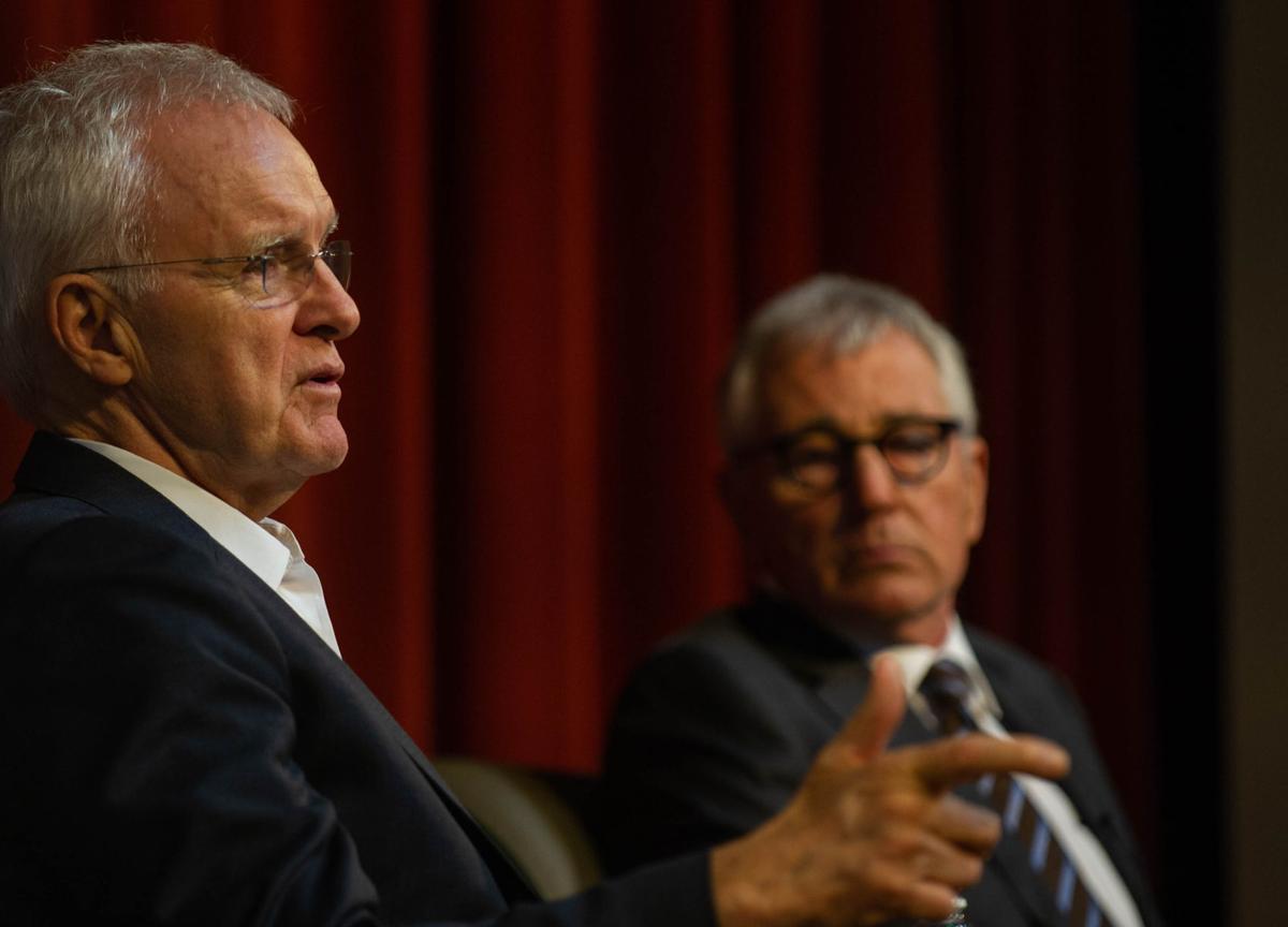 Chuck Hagel and Bob Kerrey, 10/21