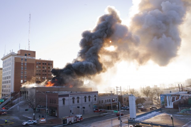 Adult novelty store burns in downtown Lincoln