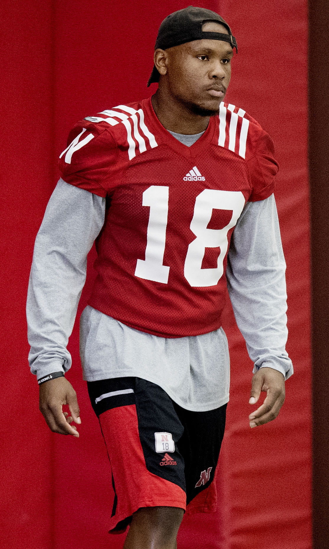Nebraska football practice, 9/12/17