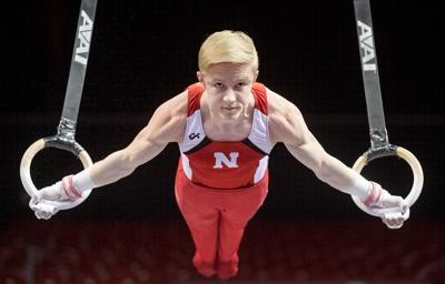 Nebraska men's gymnastics, 3/4