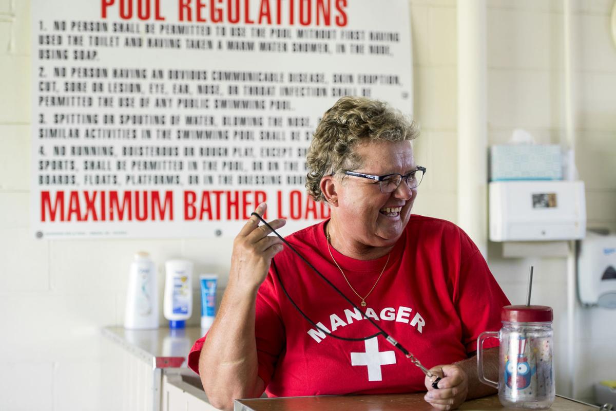 A job well done at the Arnold Heights pool: 40 years and the tan lines