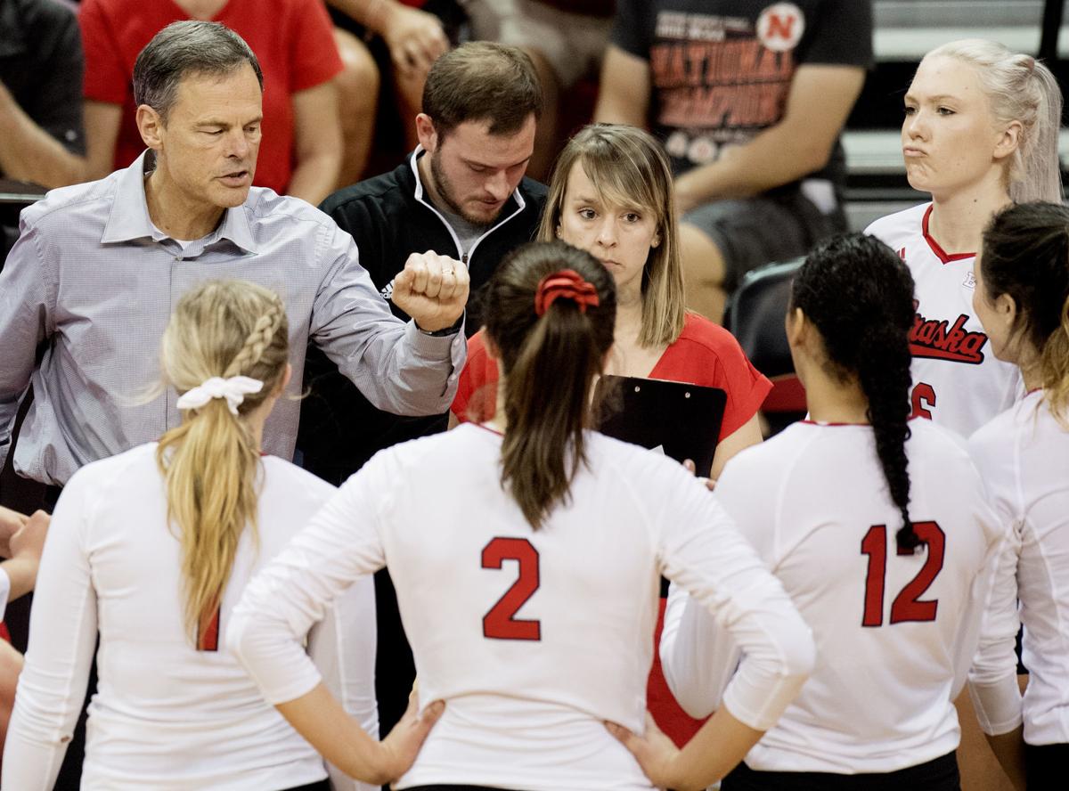 Iowa vs. Nebraska volleyball, 10.3.18