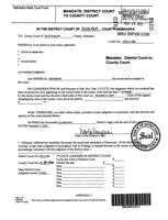 Singh Mandate on Appeal