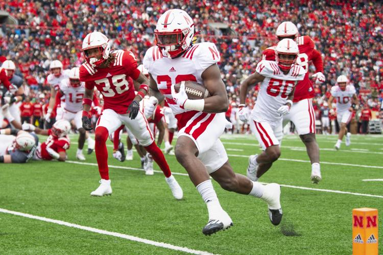 Red-White Spring Game, 4.22 - Front lead