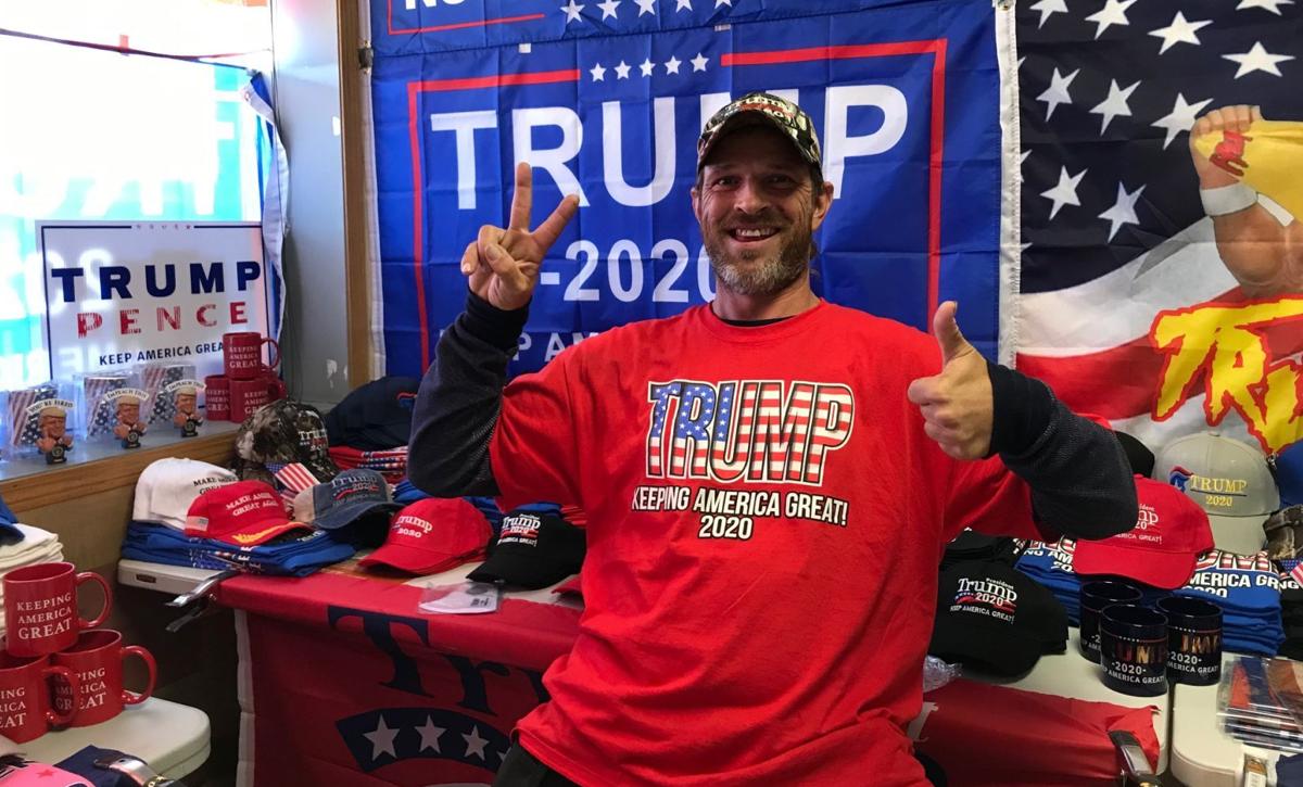 David Searcy at Trump Shop USA
