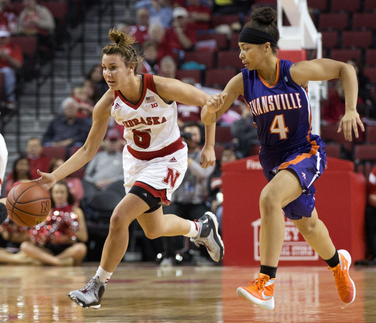 Photos Nebraska routs Evansville in women's basketball Women's Hoops