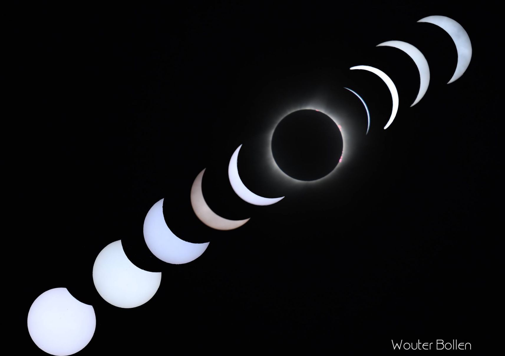 Five years ago Total solar eclipse in Nebraska