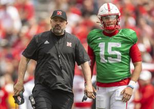 Dylan Raiola's potential, with talent around him, makes for exciting Nebraska football fall camp