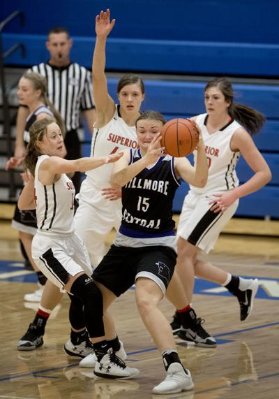 Fillmore Central vs. Superior, SNC girls hoops, 2/1/18