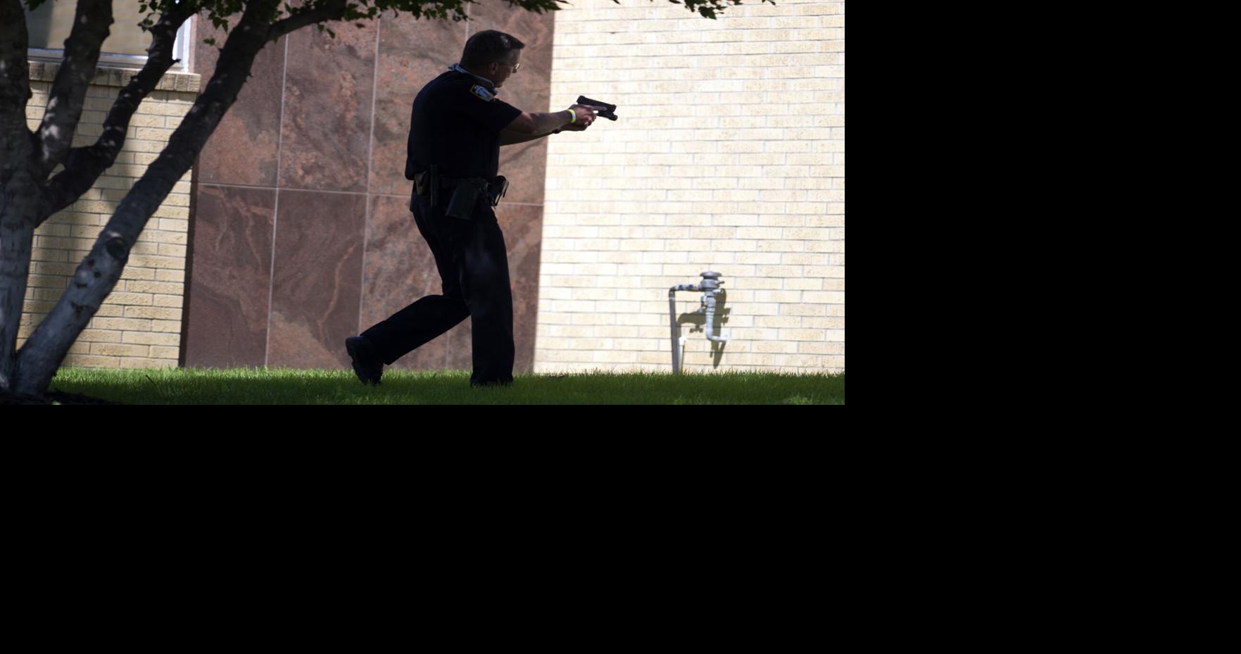 Photos: Pursuit of suspect in central Lincoln after shooting