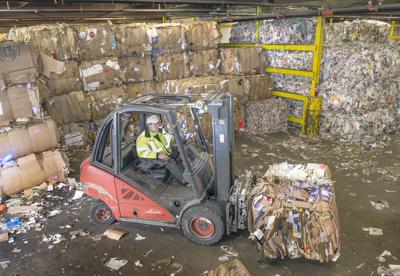 Cardboard recycling