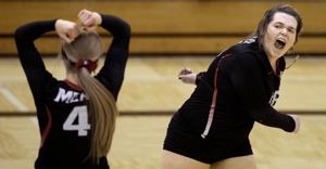 State volleyball tournament scores