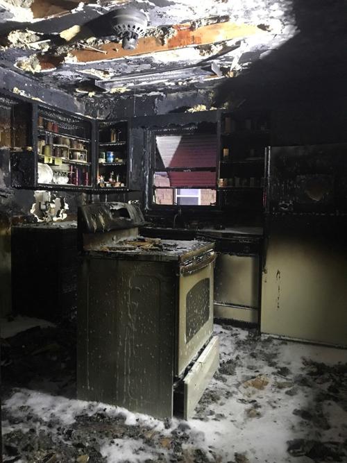 House fire Monday