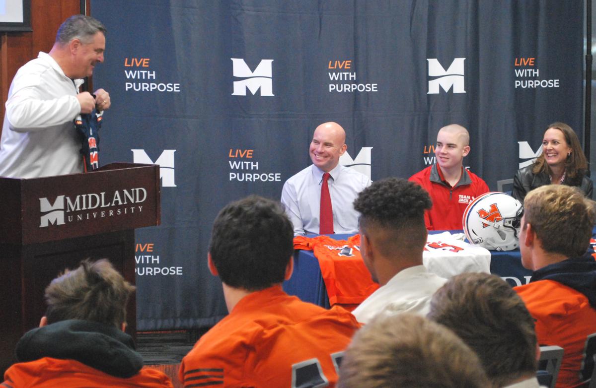 Years After Spring Game Touchdown Jack Hoffman Lands Full Ride