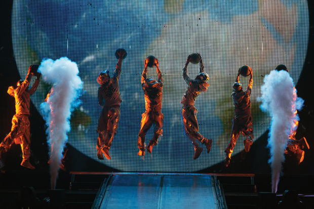 Cirque du Soleil celebrates Michael Jackson's music in The IMMORTAL Tour.