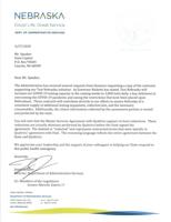 Test Nebraska Initiative Contracts