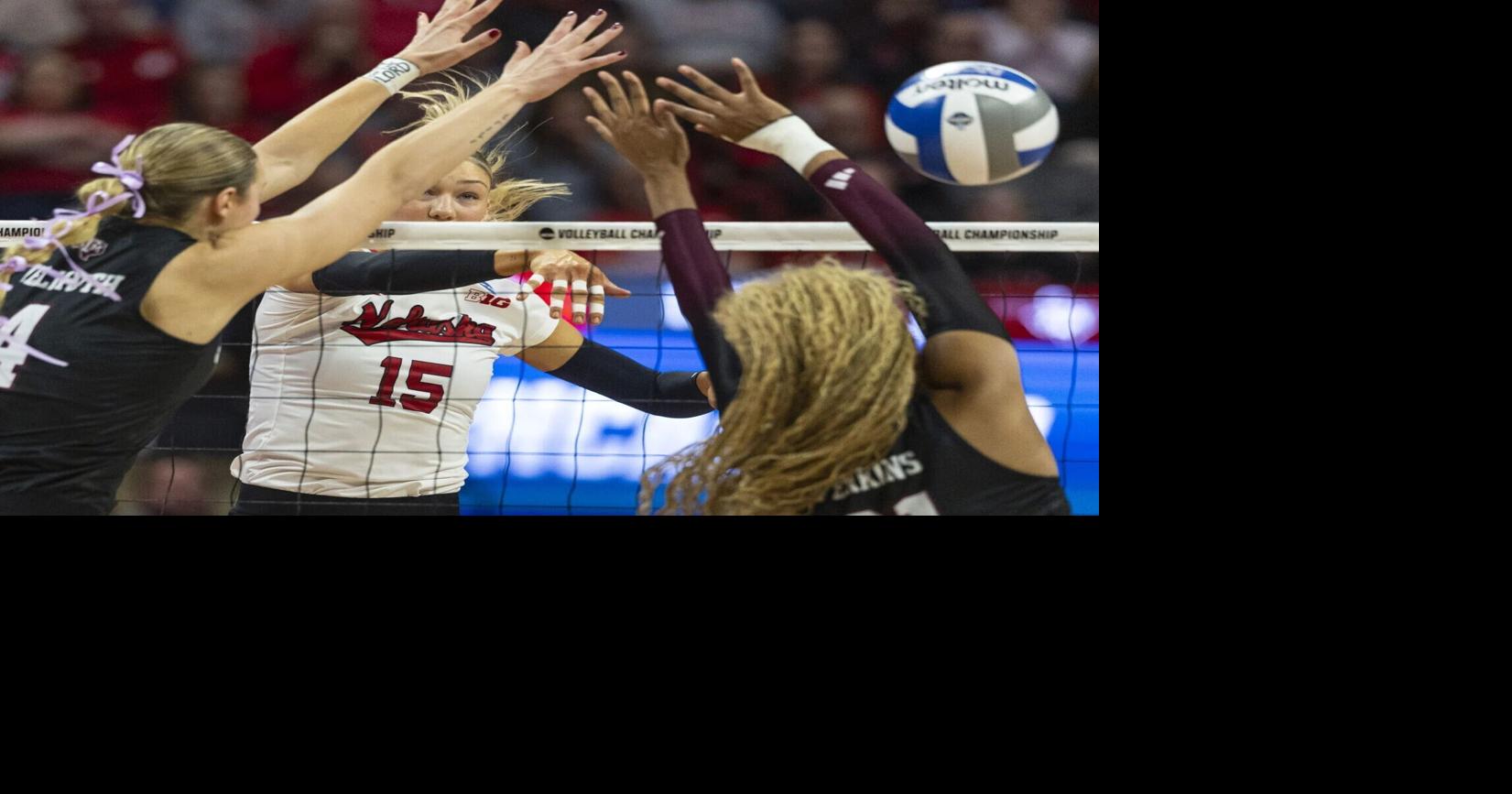 No. 1 Nebraska volleyball’s perfect season ends in Elite Eight heartbreaker
