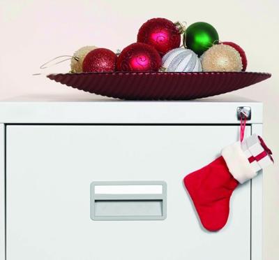 XMAS cabinate and orniments