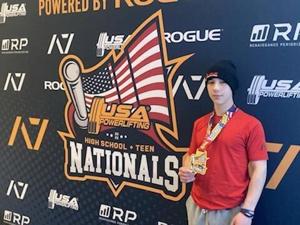 Harris, a Norris student, finds new passion and national success in powerlifting