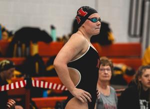 Amie Just: Sophomore star swimmer Gena Jorgenson making a splash for Huskers