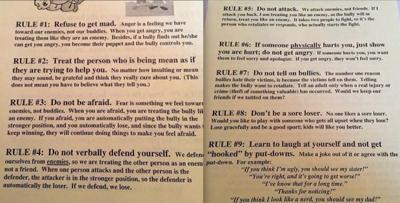 Bullying rules sent home with Zeman fifth-grade students