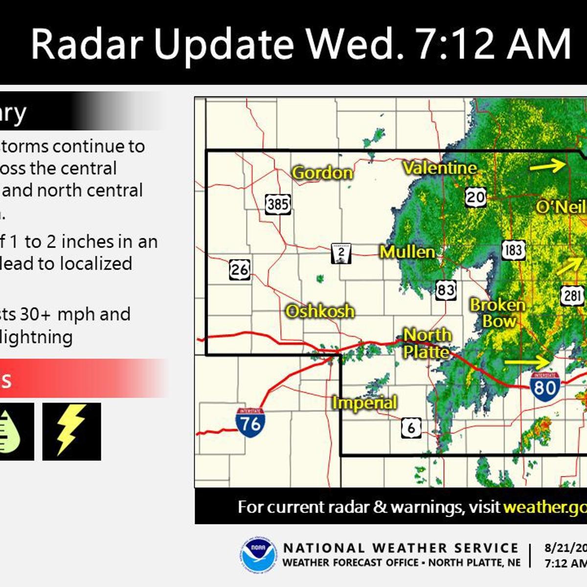 More Storms Heavy Rainfall Headed Toward Lincoln Southeast Nebraska Flash Flooding Possible Nebraska News Journalstar Com