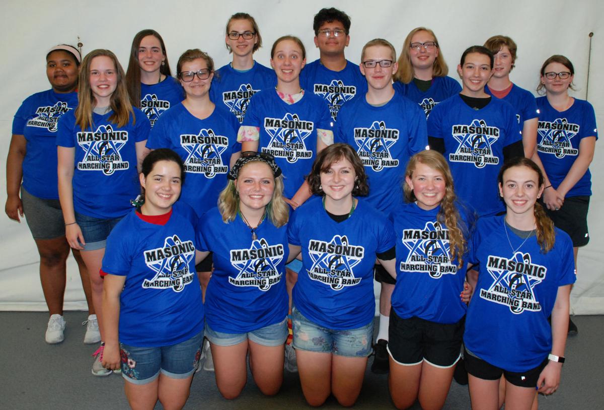 Local musicians in Masonic All-Star Band