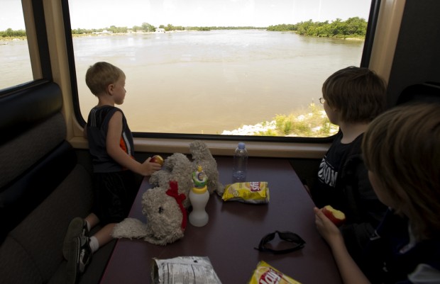 Boys and Girls Club kids, parents get free train ride