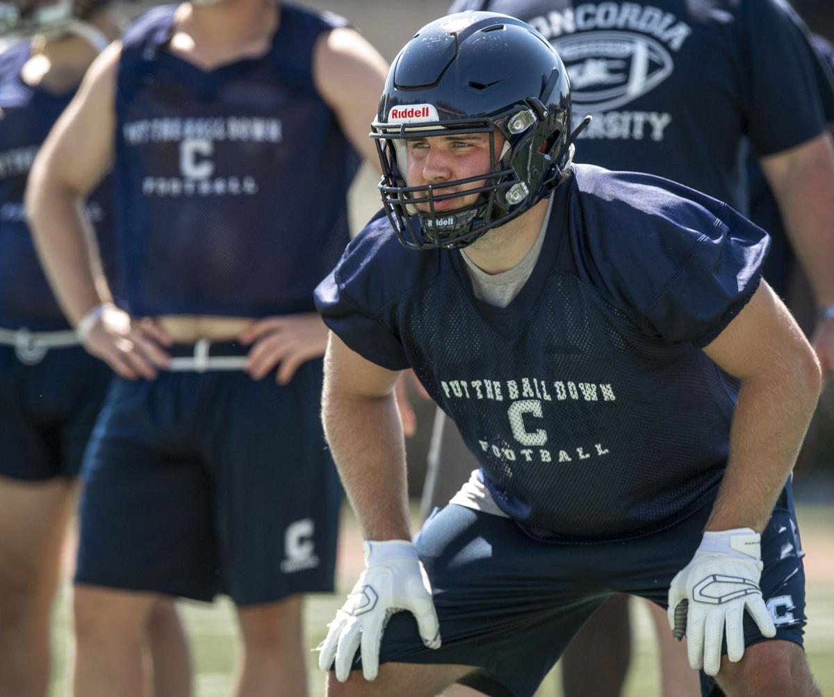 Concordia football practice, 8.15