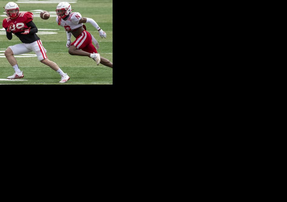 Nebraska football practice, 4.17
