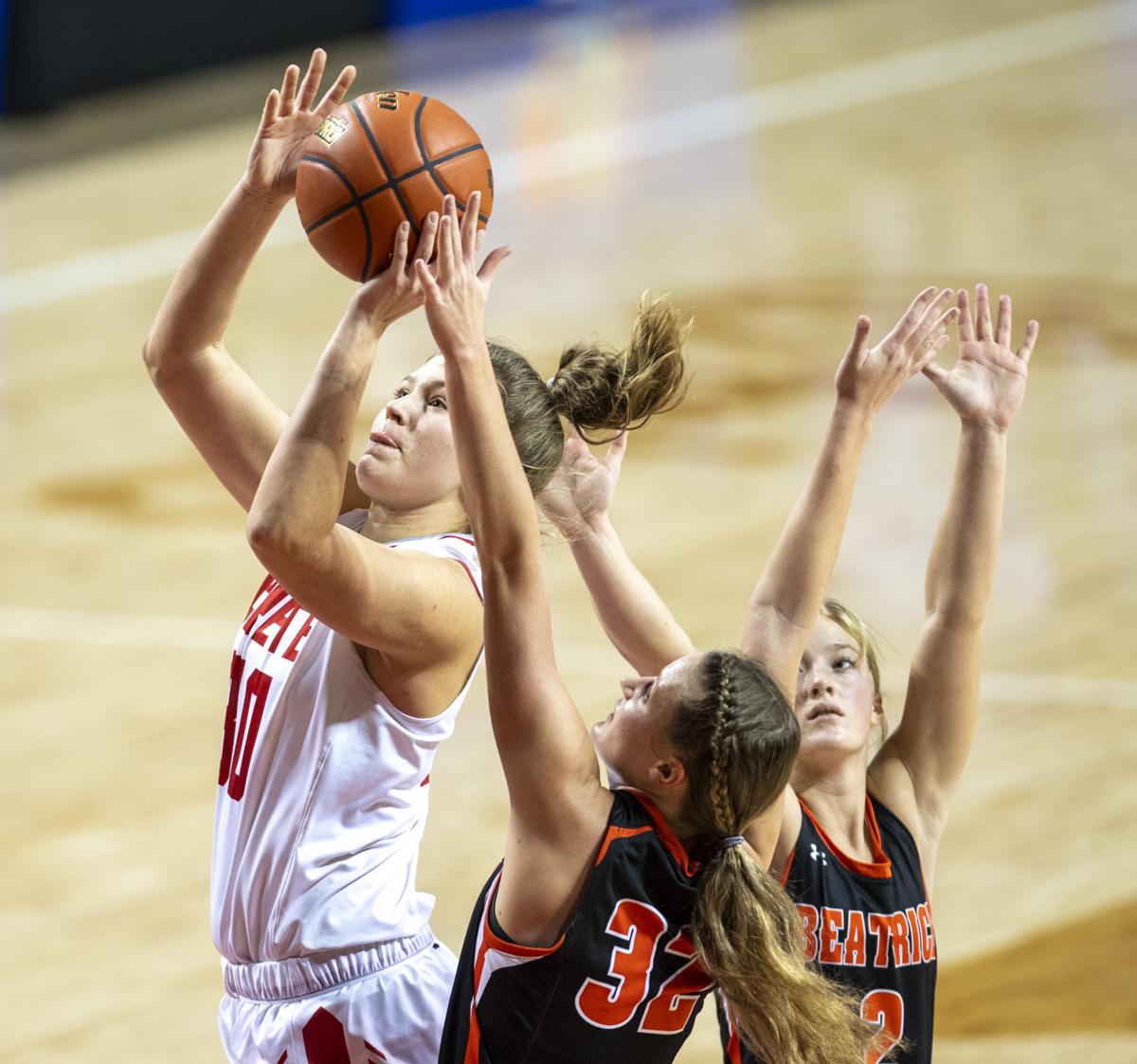 Class B Girls Maly And Crete Tie Bow On Title Season With