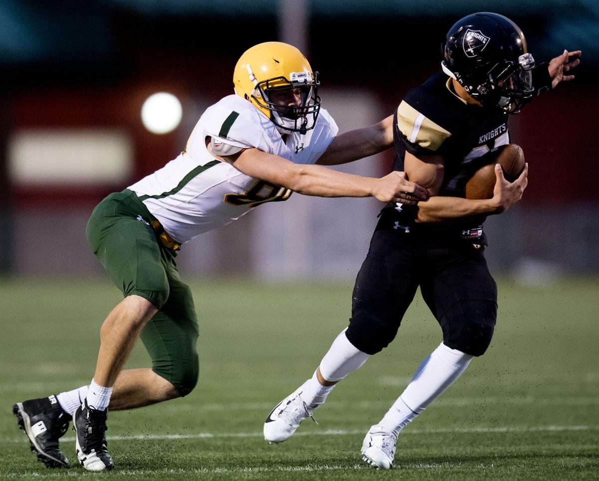 Pius X vs. Lincoln Southeast, prep football, 10.3.18