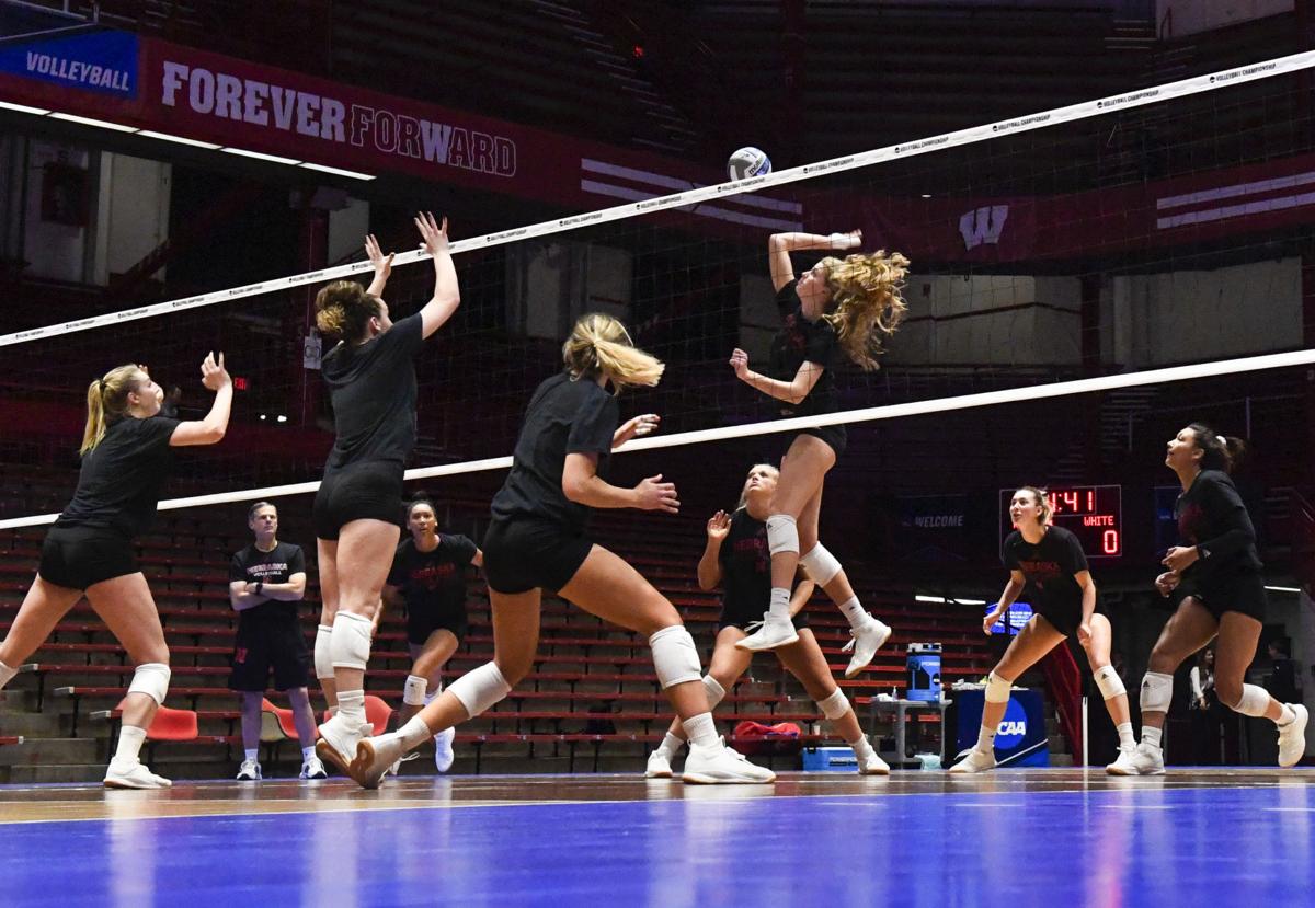 Nebraska Volleyball Practice, 12.12