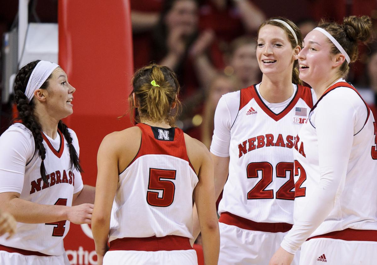 Photos Nebraska women's basketball team gets first conference win