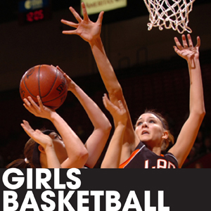 Girls basketball logo