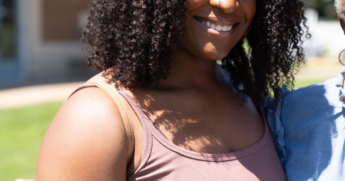 Whitney Morrow gives her answers to what she hopes for the next 250 years of America from the Brown v. Board of Education National Historic Site on June 12, 2026.