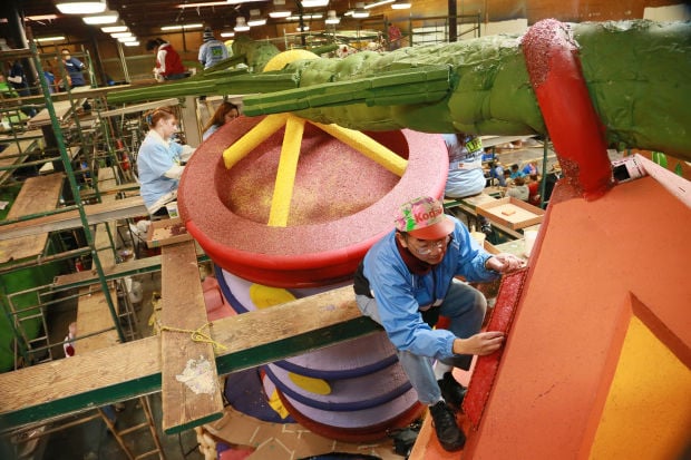 Rose Parade float