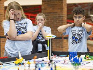 Lego-robot challenge brings hundreds of Nebraska students to Lincoln
