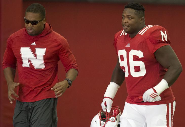 Nebraska football practice, 8.3.2017