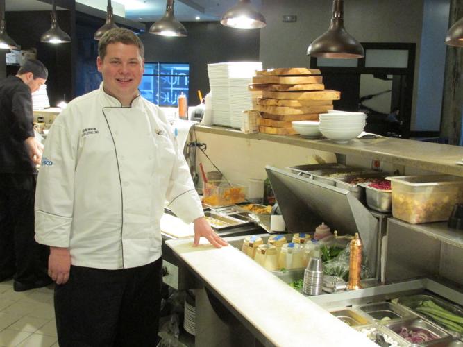 Executive Chef John Benton in Venue's kitchen