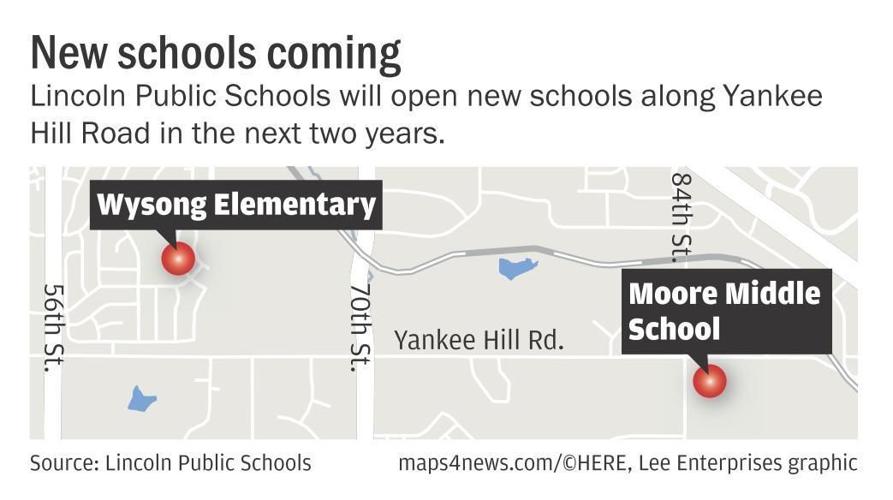 MAP: New schools on Yankee Hill Road
