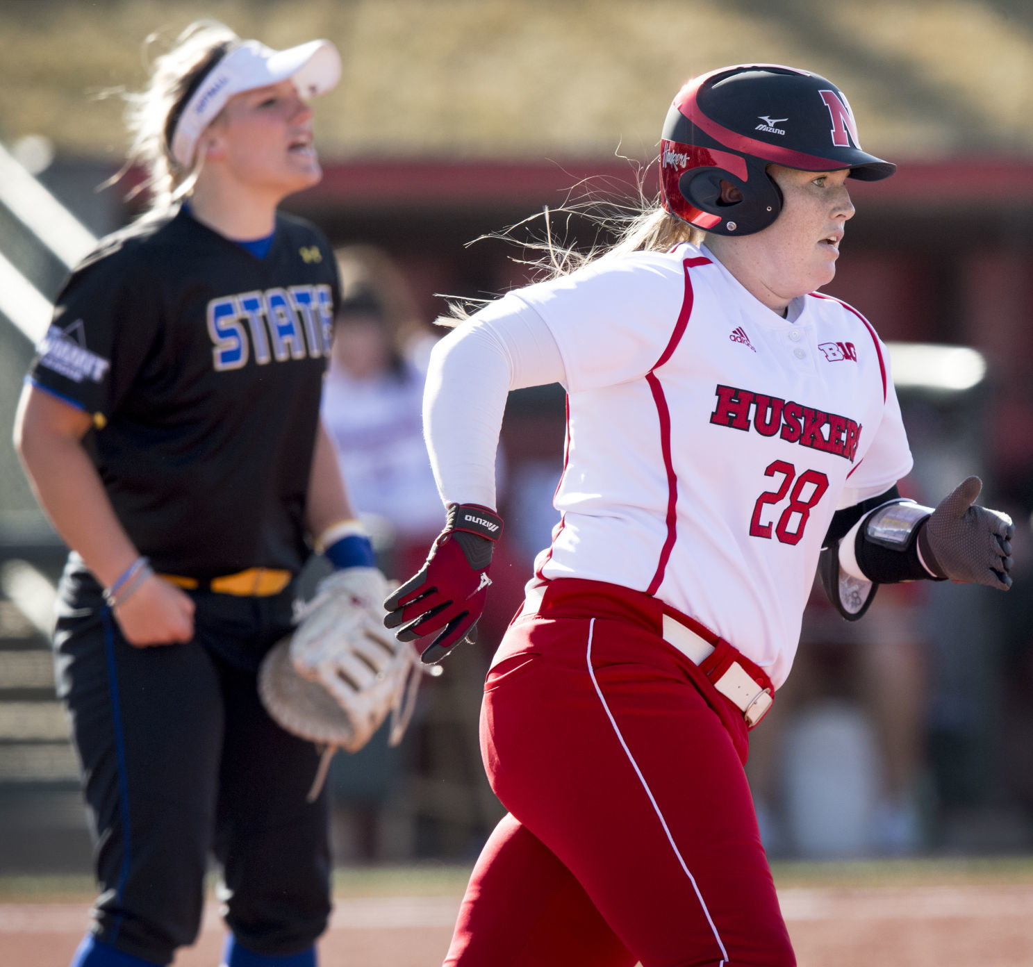 Photos: Nebraska Softball Sweeps Doubleheader With South Dakota State ...