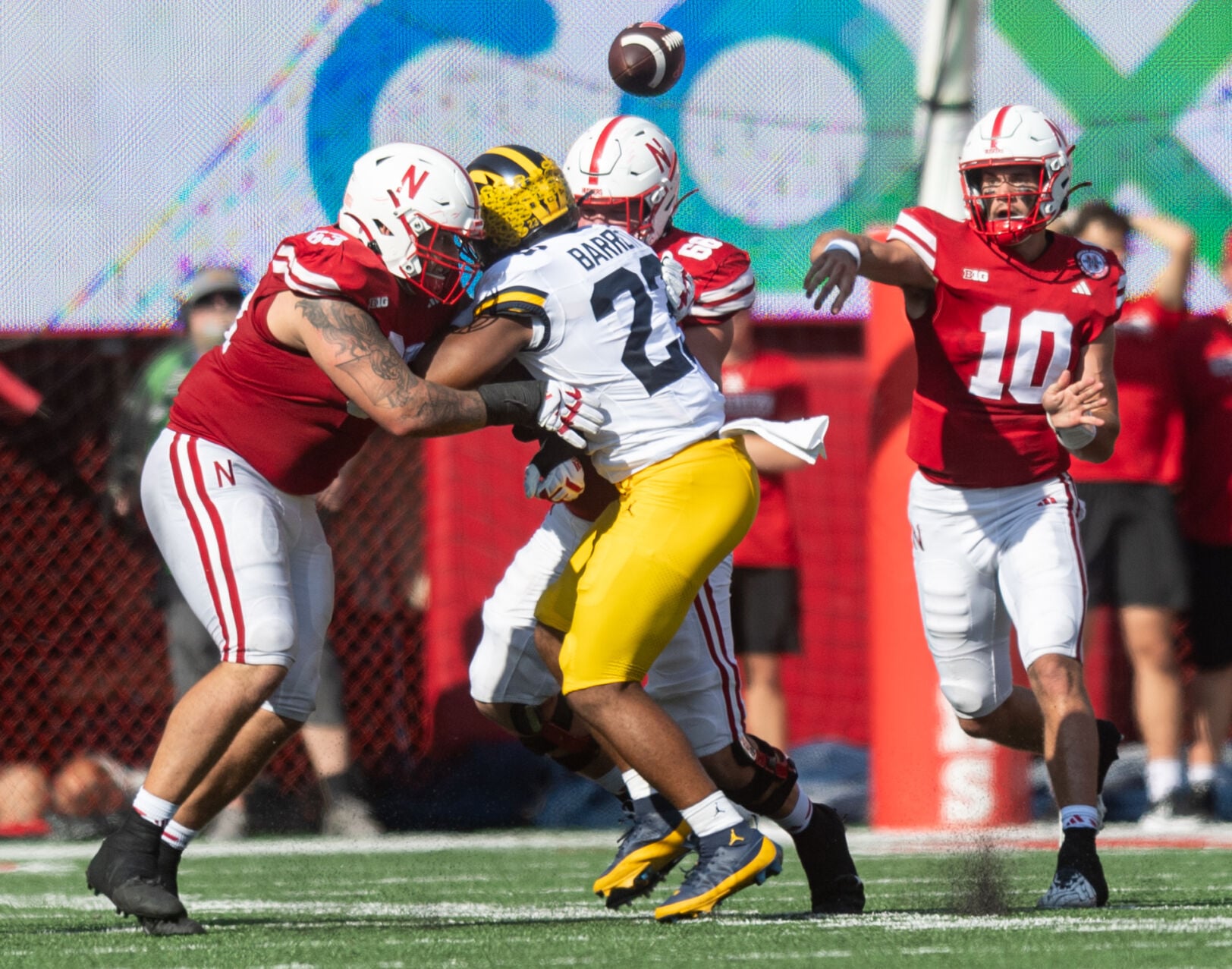 Michigan vs. Nebraska, 9.30