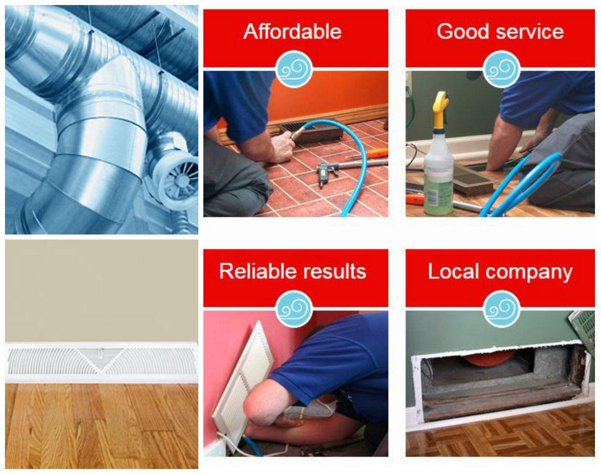 Affordable Air Duct Cleaning_collage