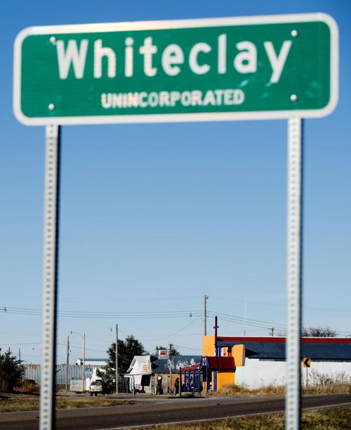 Southern approach to Whiteclay, Neb.